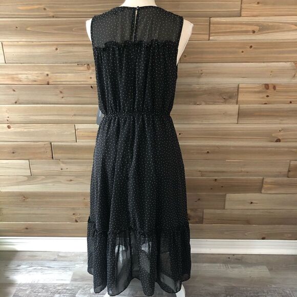 NWT Lulu’s Afternoon Stroll Polka Dot Midi Size M - Picture 7 of 7